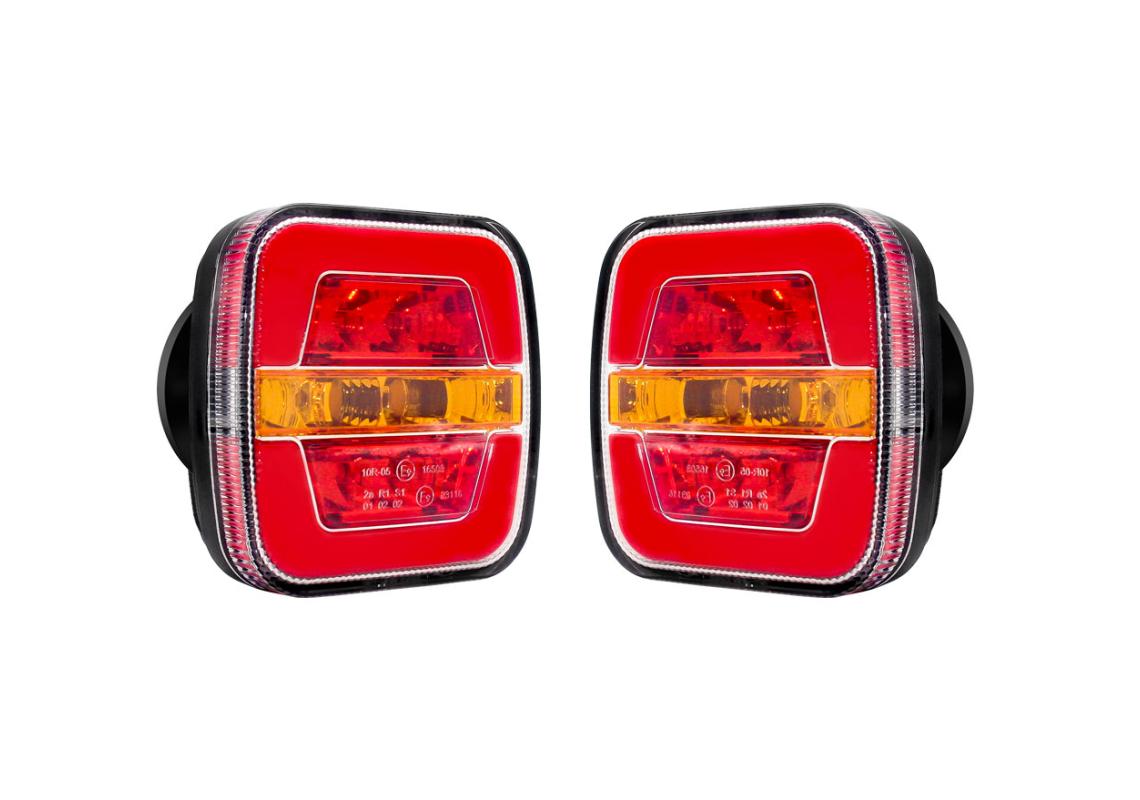 CASE FOR 2 WIRELESS MAGNETIC REAR LIGHTS